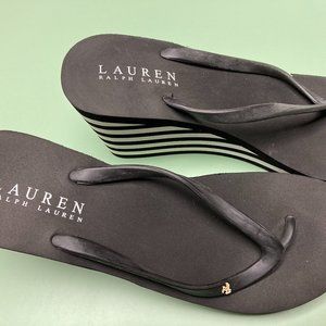 Ralph Lauren Women's Size 10, Wedge, Open Toe, Sandals,